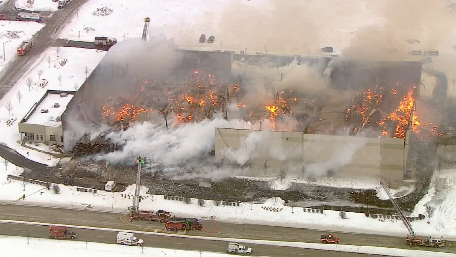 Highly Secure & Fire Proof storage facility catches fire